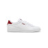 Zapatillas Casual Puma  Smash 3.0 L Blanco rojo