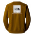 Sudadera de Montaña The North Face Raglan Box Nse Crew Moss Green Hombre