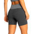 Bermuda Joluvi Tie Dye Mujer Negro/Antracita
