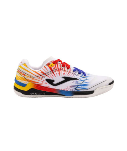 Zapatillas de Fútbol sala Joma Invicto 2476 Blanco Rojo...