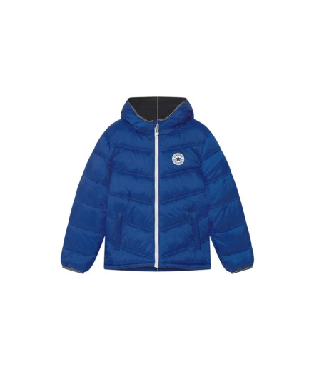 Chaqueta Converse Mdwt Puffer Azul Niño