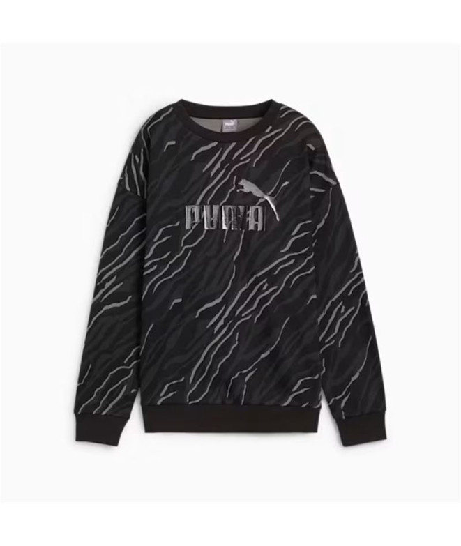 Sudadera Puma Essentials+ Animal Aop Crew Fl...