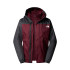 Chaqueta de Montaña The North Face Quest Triclimate Hombre Burdeos/Antracita