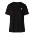 Camiseta de Montaña The North Face Flex S/S Reg Tnf Mujer Negro