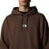Sudadera de Montaña The North Face Zumu Oversize Hombre Marrón ahumado