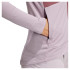 Chaqueta de Montaña Adidas Terrex Multi Light Fleece Full Zip Mujer Lila/Borgoña