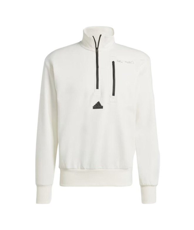 Sudadera Adidas City Es e Fleece Half-Zip...