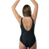 Bañador de Natación Aquarapid Costume Intero Negro Mujer