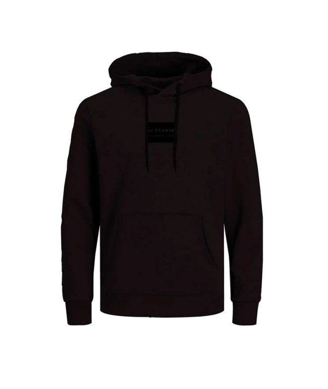 Sudadera Jack and Jones Jjhakkai Black Hombre