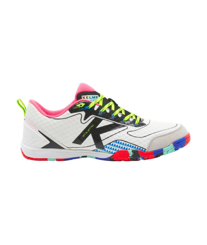 Zapatillas De Fútbol Sala Kelme Stiletto Blanco...