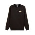 Sudadera Puma Ess Tape Minimal Gold Crew Fl Hombre Negro