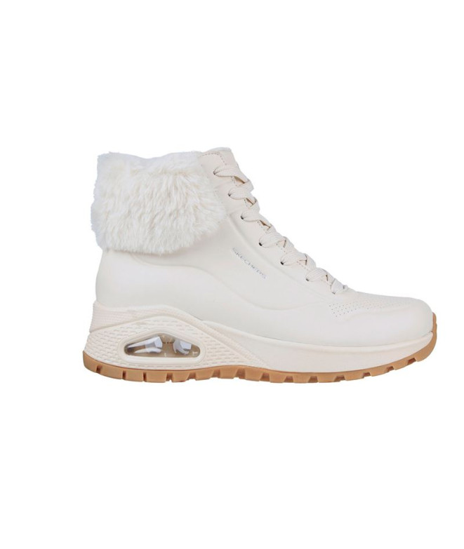Botin Skechers Uno Rugged Mujer Blanco