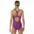Bañador de Natación Aquarapida Costume Intero Violeta Mujer