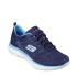 Zapatillas Skechers Summits-Suited Mujer Azul Marino