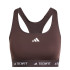 Sujetador Deportivo de Fitness adidas Techfit Medium Support Mujer Marrón