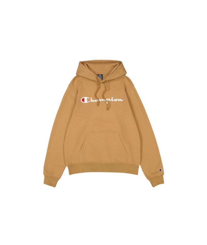 Sudadera Champion Hooded Sweatshirt Hombre Marrón