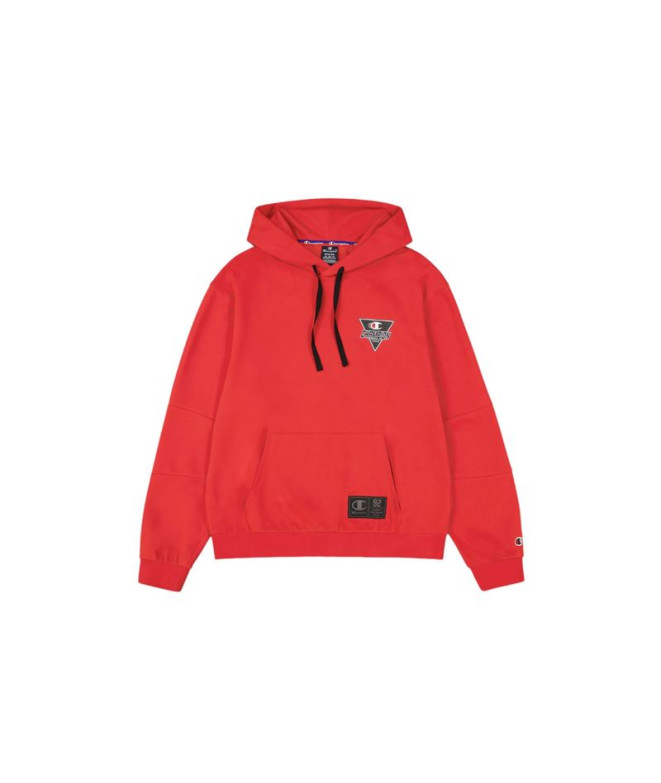 Sudadera Champion Hooded Sweatshirt Hombre Rojo
