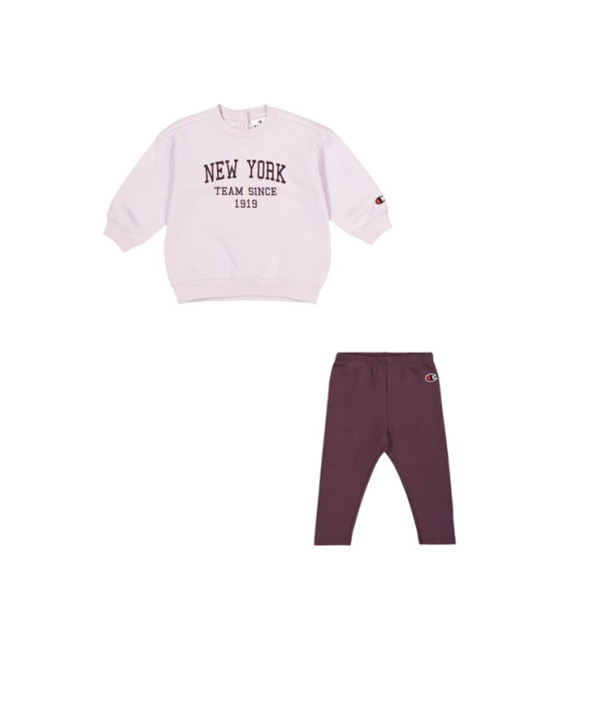 Conjunto Champion Set Bebés Rosa