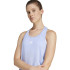 Camiseta adidas Train Essentials Minimal Branding Racerback Tank Top Mujer Azul