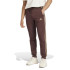 Pantalón adidas Essentials Fleece Tapered Cuff 3-Stripes Hombre Marrón