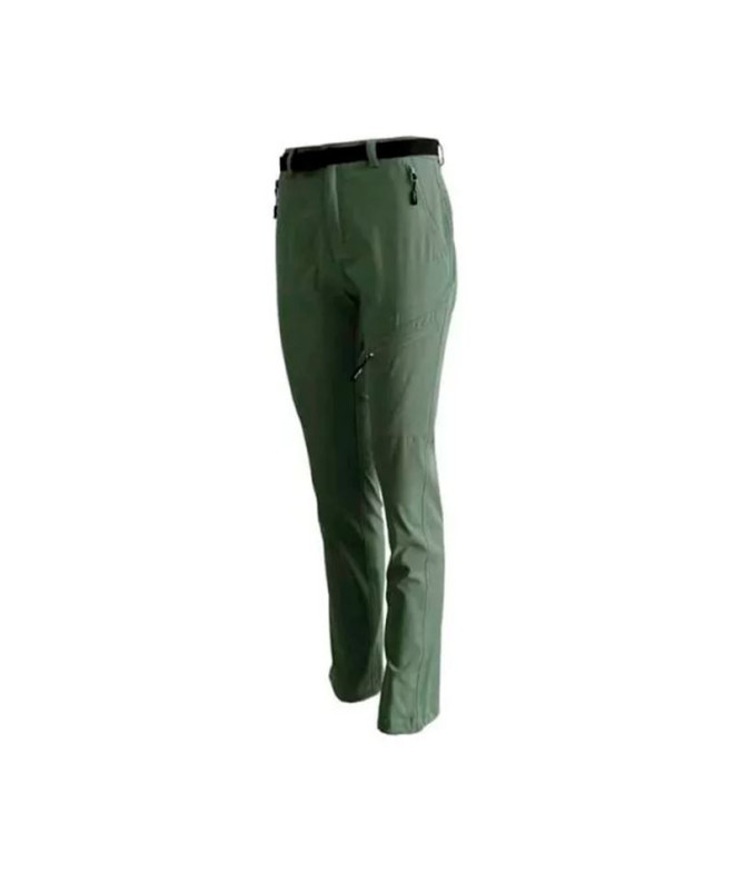 Pantalones Outdoor Joluvi Soft4Pant  Mujer Menta