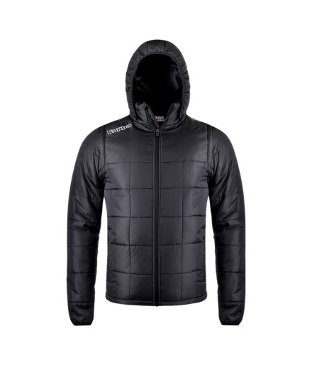 Chaqueta Fitness Kappa Waples Hombre Negro