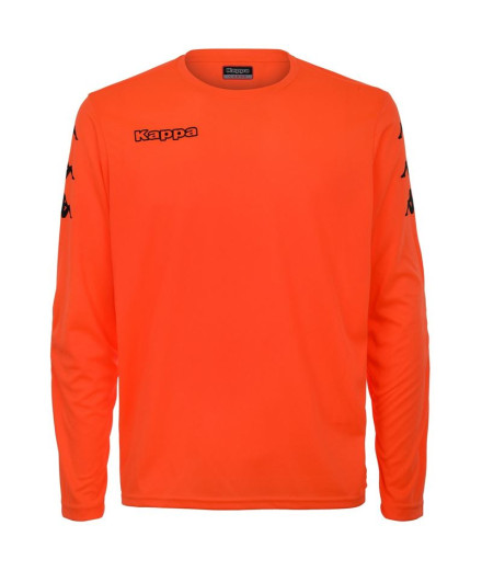 Sudadera Fútbol Portero Kappa Hombre Rojo Fluorescente