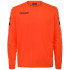 Sudadera Fútbol Portero Kappa Hombre Rojo Fluorescente