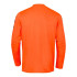Sudadera Fútbol Portero Kappa Hombre Rojo Fluorescente