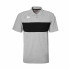 Polo Kappa Dianetti Hombre Gris/Negro