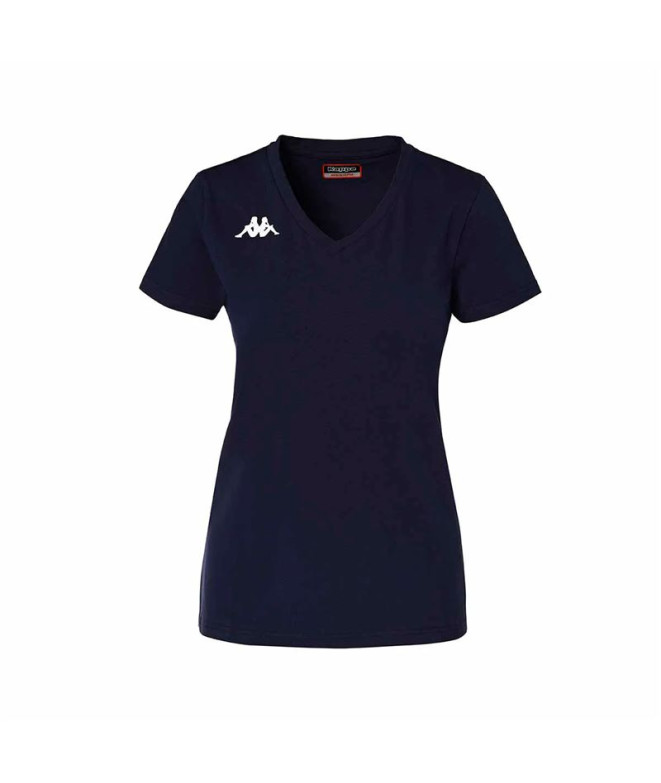 Camiseta Kappa Brizza Mujer Azul