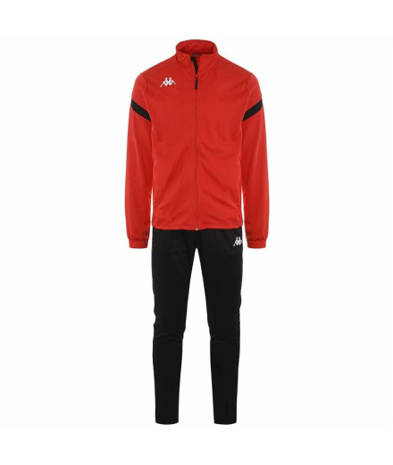 Chandal Kappa Dalcito Hombre Rojo/Negro