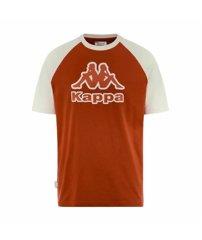 Camiseta Kappa Frus Tee Hombre Rojo...