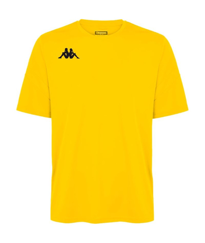 Camiseta de Fútbol Kappa Dovo Hombre Yellow Chrome