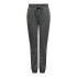 Pantalón Only Onpmelina Life Mw Slim Cuff Mujer Dark Grey Melange