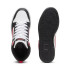 Zapatillas Puma Rebound V6 Mid Infantil Negro/Blanco/Rojo