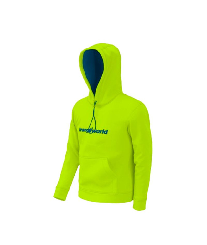 Sudadera Trangoworld Kura Niño Lima/Azul
