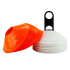 Set 40 Conos Zastor Ag-404 Blanco/Naranja Pack