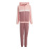 Chandal adidas Tiberio 3-Stripes Colorblock Fleece Infantil Rosa