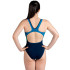 Bañador de Natación Aquarapid Costume Intero Blue Sky Mujer
