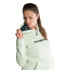 Sudadera Trangoworld Poppi Mujer Blanco/Verde Hoja