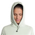 Sudadera Trangoworld Poppi Mujer Blanco/Verde Hoja