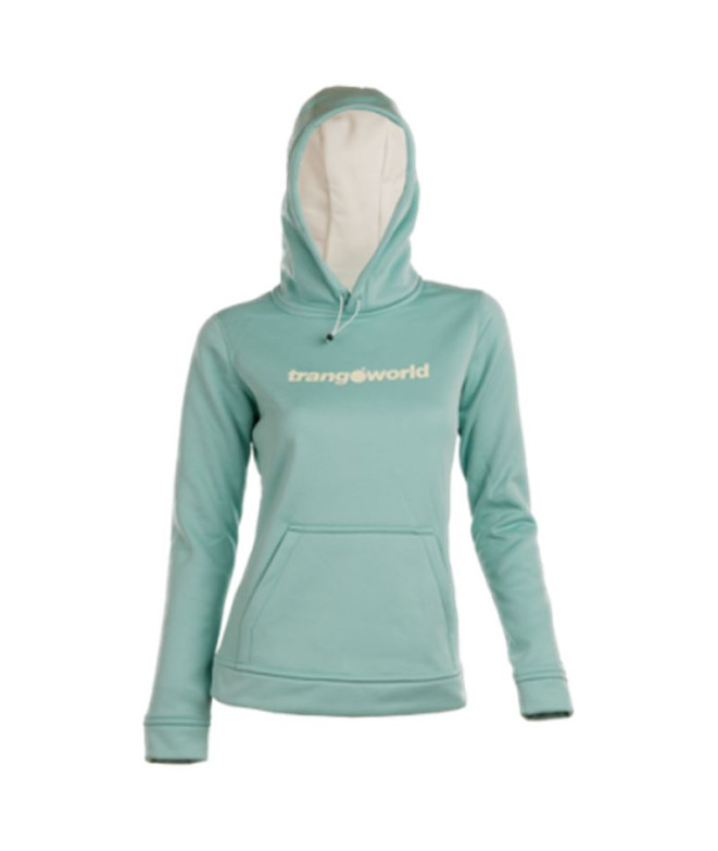 Sudadera Trangoworld Poppi Mujer Agua/Menta