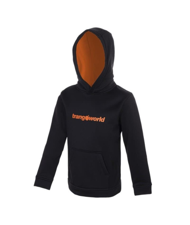 Sudadera Trangoworld Kura Niño Negro/Rojo...