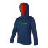 Sudadera Trangoworld Kura Niño Rojo Anaranjado/Azul