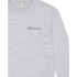 Camiseta Champion Crewneck Long Sleeve T-Shirt Hombre Gris