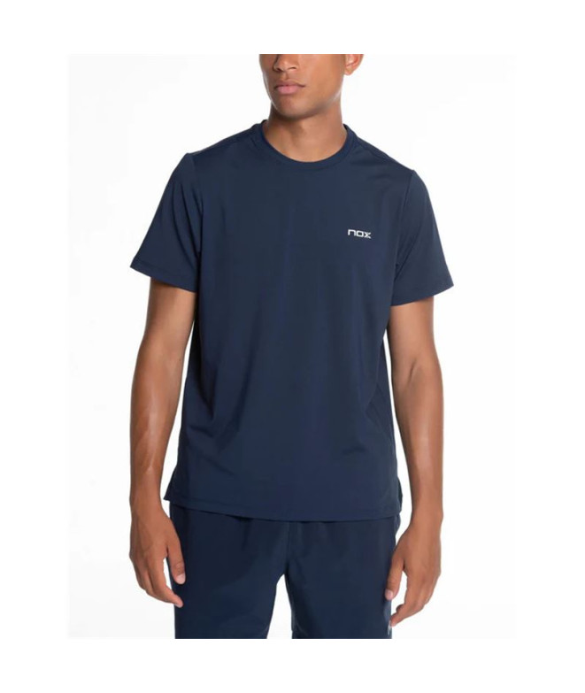 Camiseta de pádel Nox Team Regular Hombre Azul...