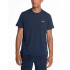 Camiseta de pádel Nox Team Regular Hombre Azul Oscuro