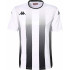 Camiseta Fútbol Kappa Bugo Hombre Blanco/Negro