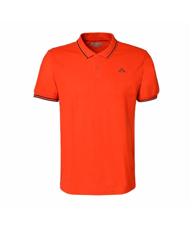 Polo Kappa Ezio Korporate Rojo Mid Coral Azul...